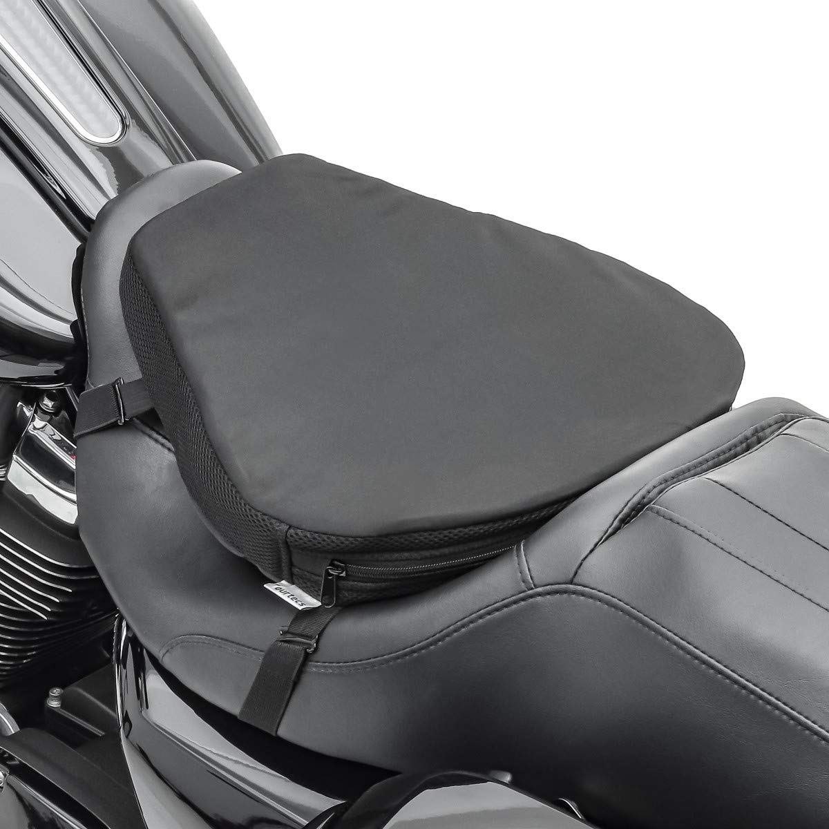 Moto Guzzi V85 TT Air Seat Cushion - Comfortable Black Motorcycle Seat Pad for Long Rides & Adventure Touring
