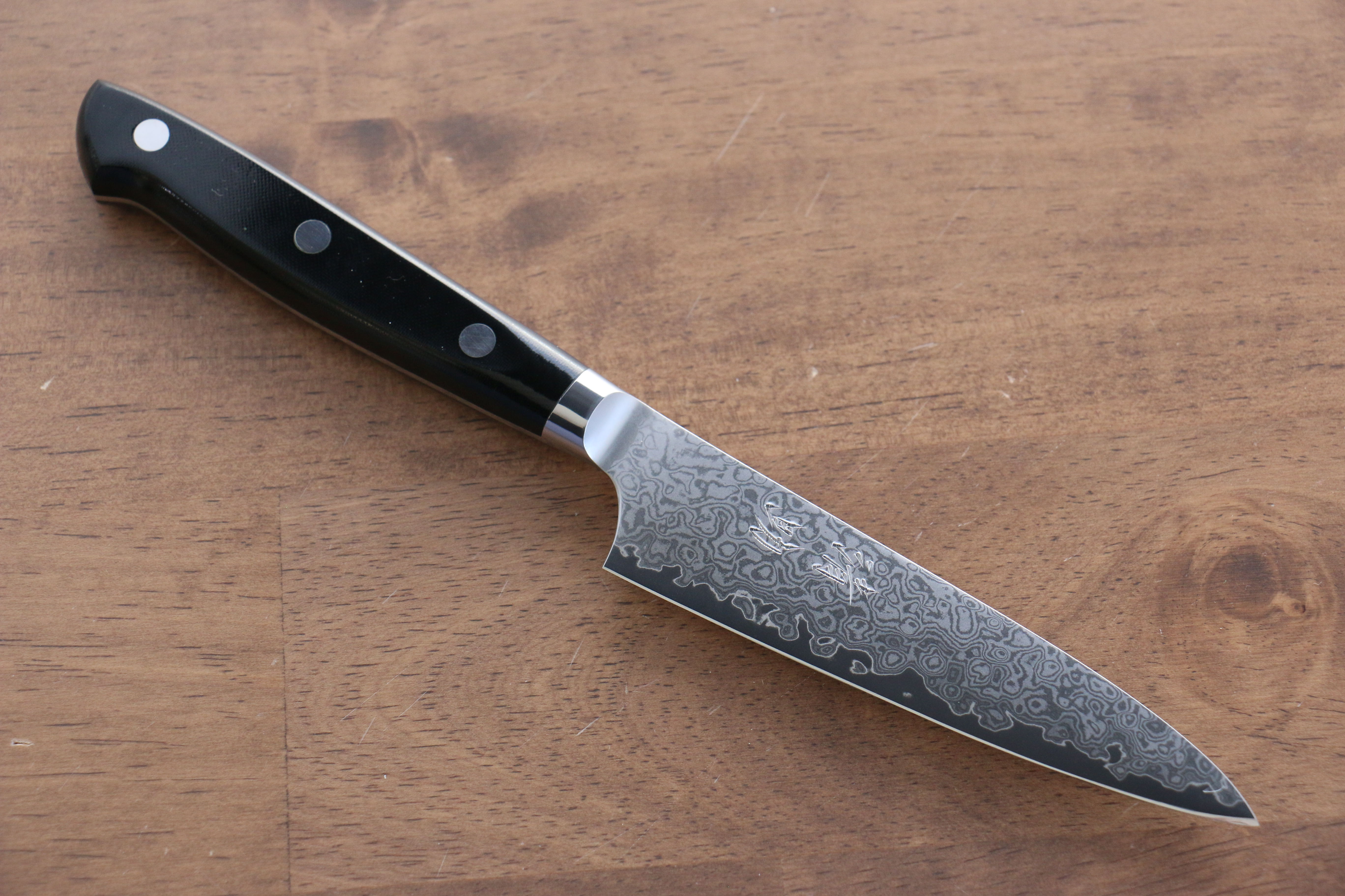 Premium Seisuke VG10 33-Layer Damascus Petty Utility Knife 4.7
