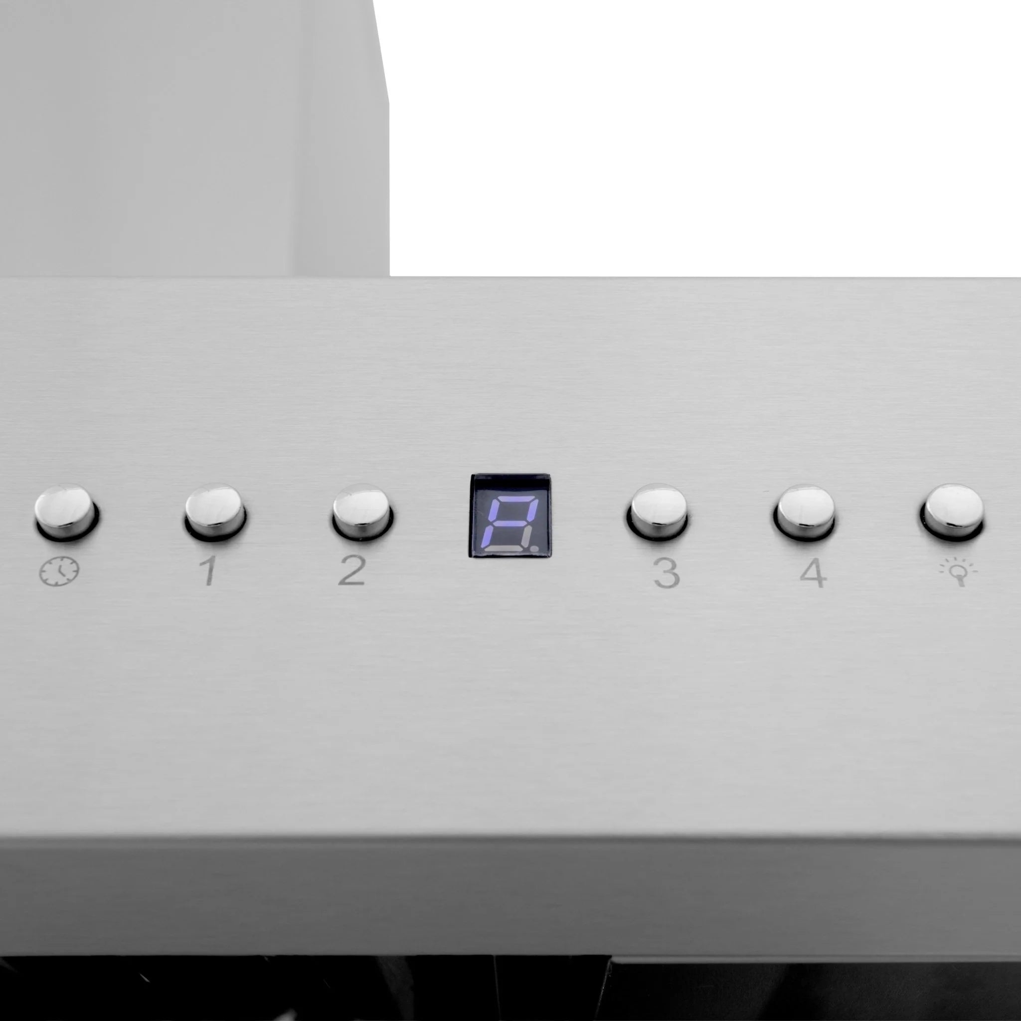 ZLINE Stainless Steel Ducted Vent Wall Mount Range Hood with Built-in CrownSound™ Bluetooth Speakers - Perfect for Modern Kitchens & Open-Concept Living Spaces