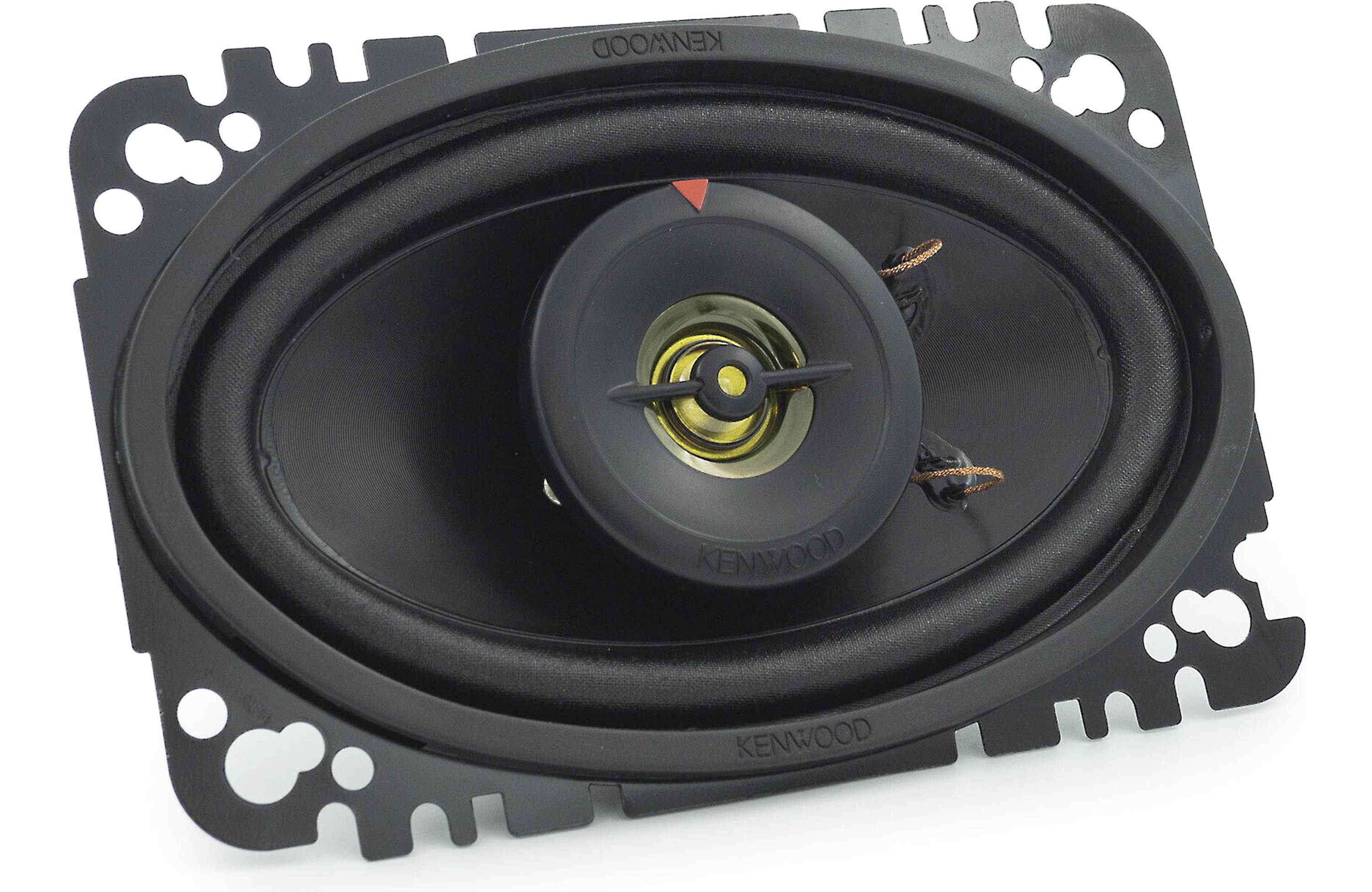 Kenwood KFC 4675C 4x6 Inch 2-Way Coaxial Car Speakers (Pair) - Premium Sound for Cars, Trucks & SUVs - Perfect for Upgrading Your Vehicle Audio System
