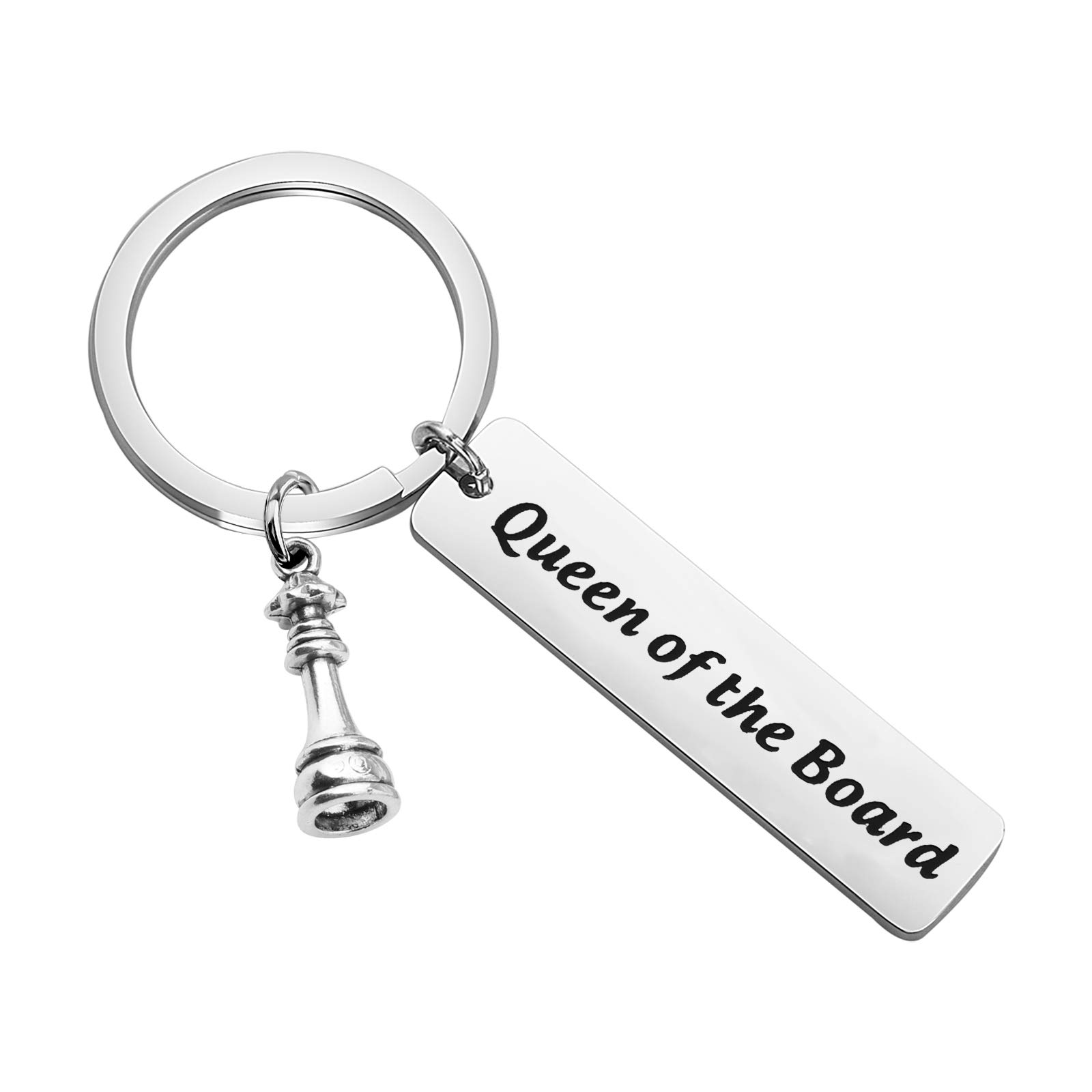Premium Chess Keychain Set - King & Queen Board Game Keychains for Chess Players & Lovers | Unique Gift for Chess Masters | Perfect for Tournaments, Gifts & Chess Club Accessories