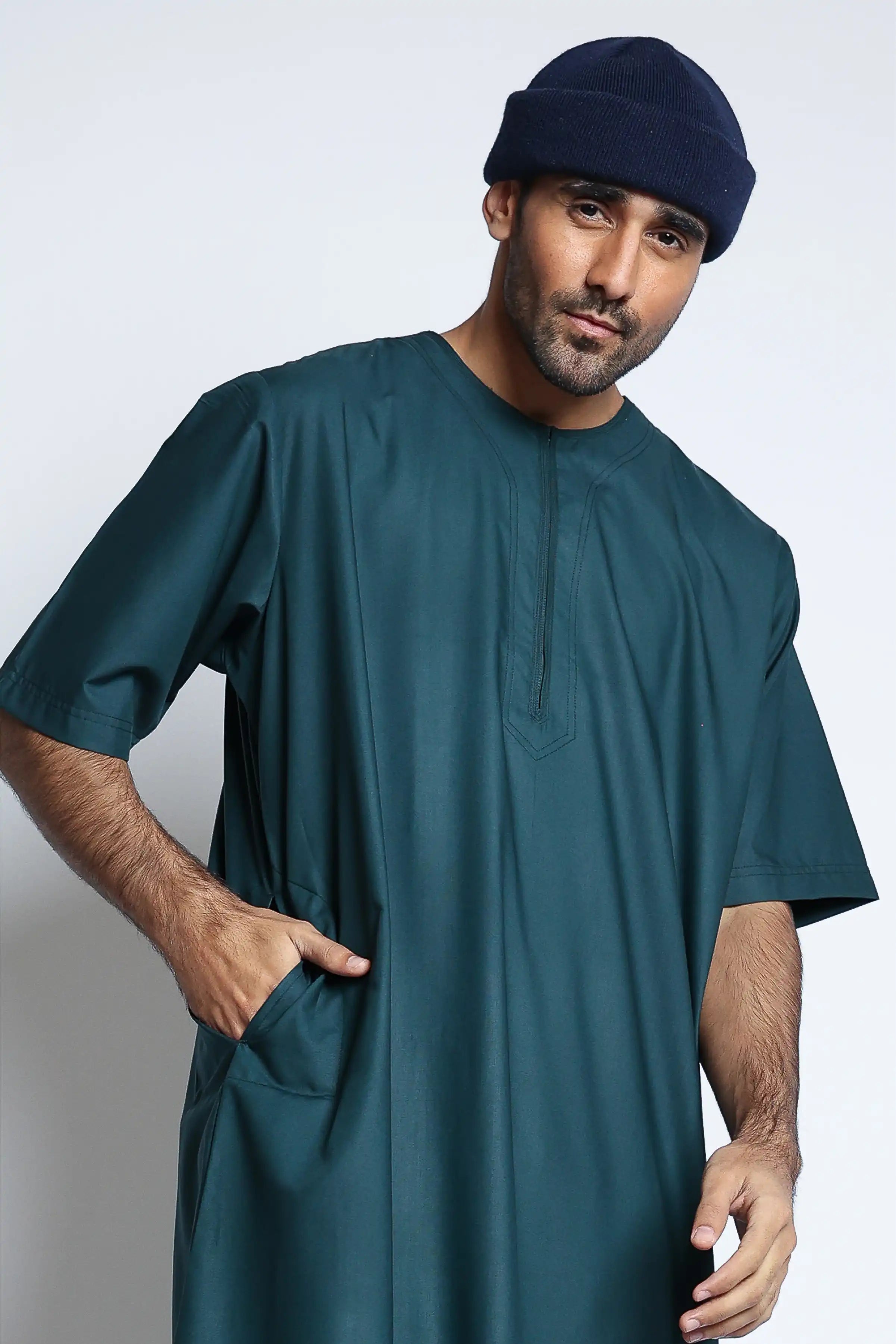 J152 Timber Green Half Sleeve T-Shirt - Stylish Casual Wear for Men | Perfect for Outdoor Activities & Everyday Comfort