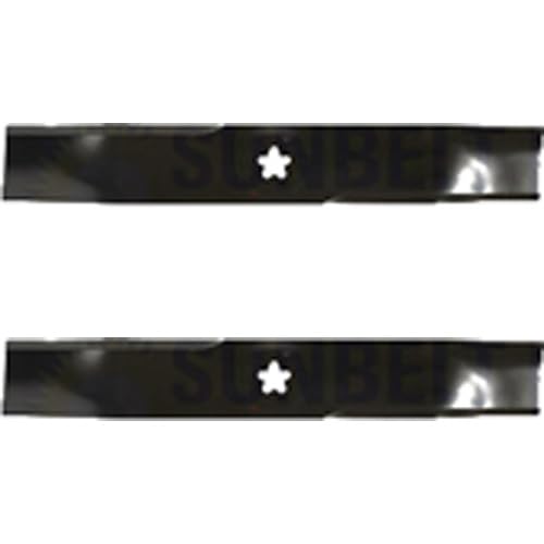 (2 Pack) Premium Medium Lift Replacement XHT Lawn Mower Blade - Fits Oregon 95-068 | 16.33