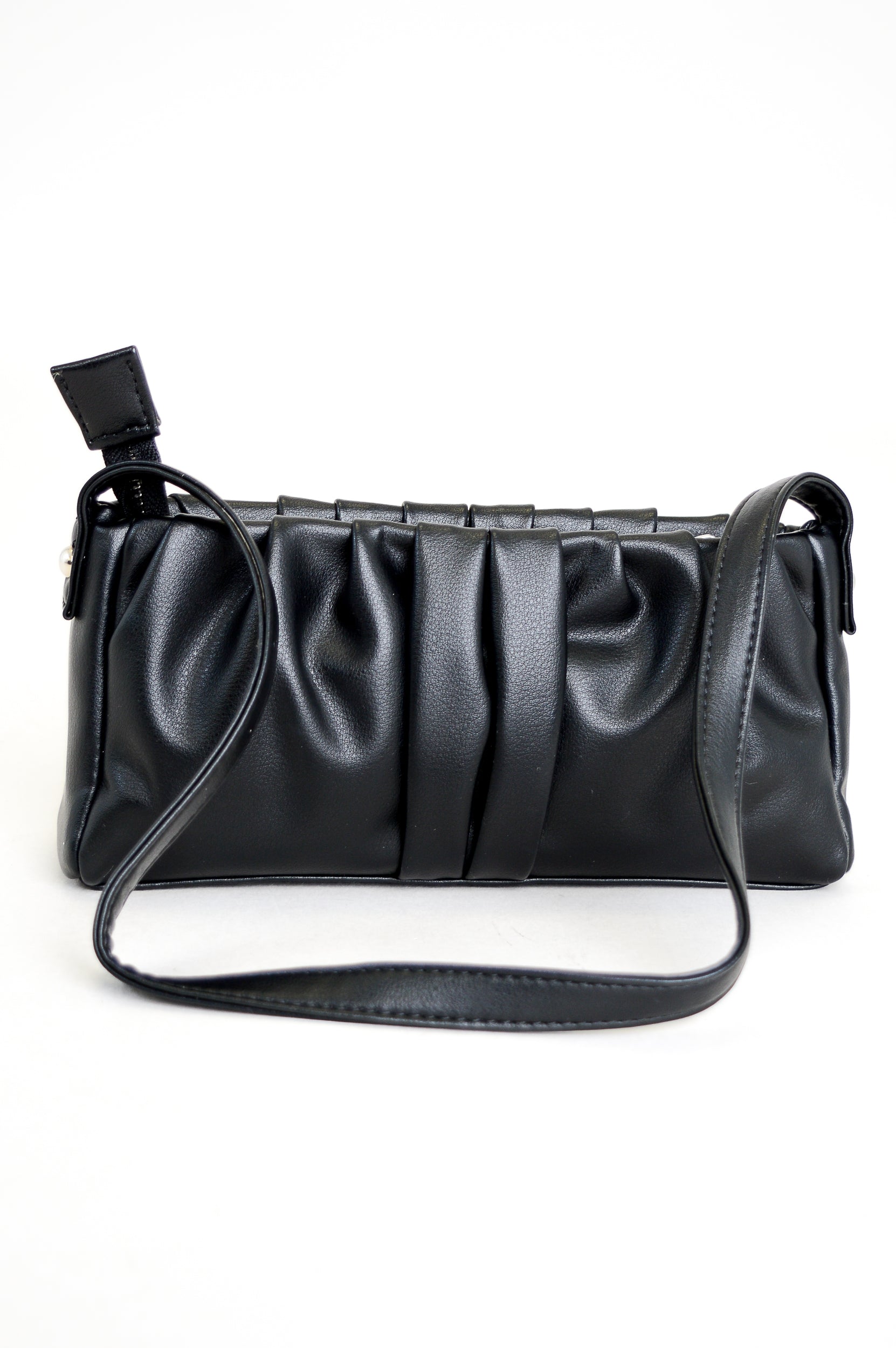 Janette Genuine Leather Handbag for Women - Stylish Black Purse for Work, Travel & Everyday Use