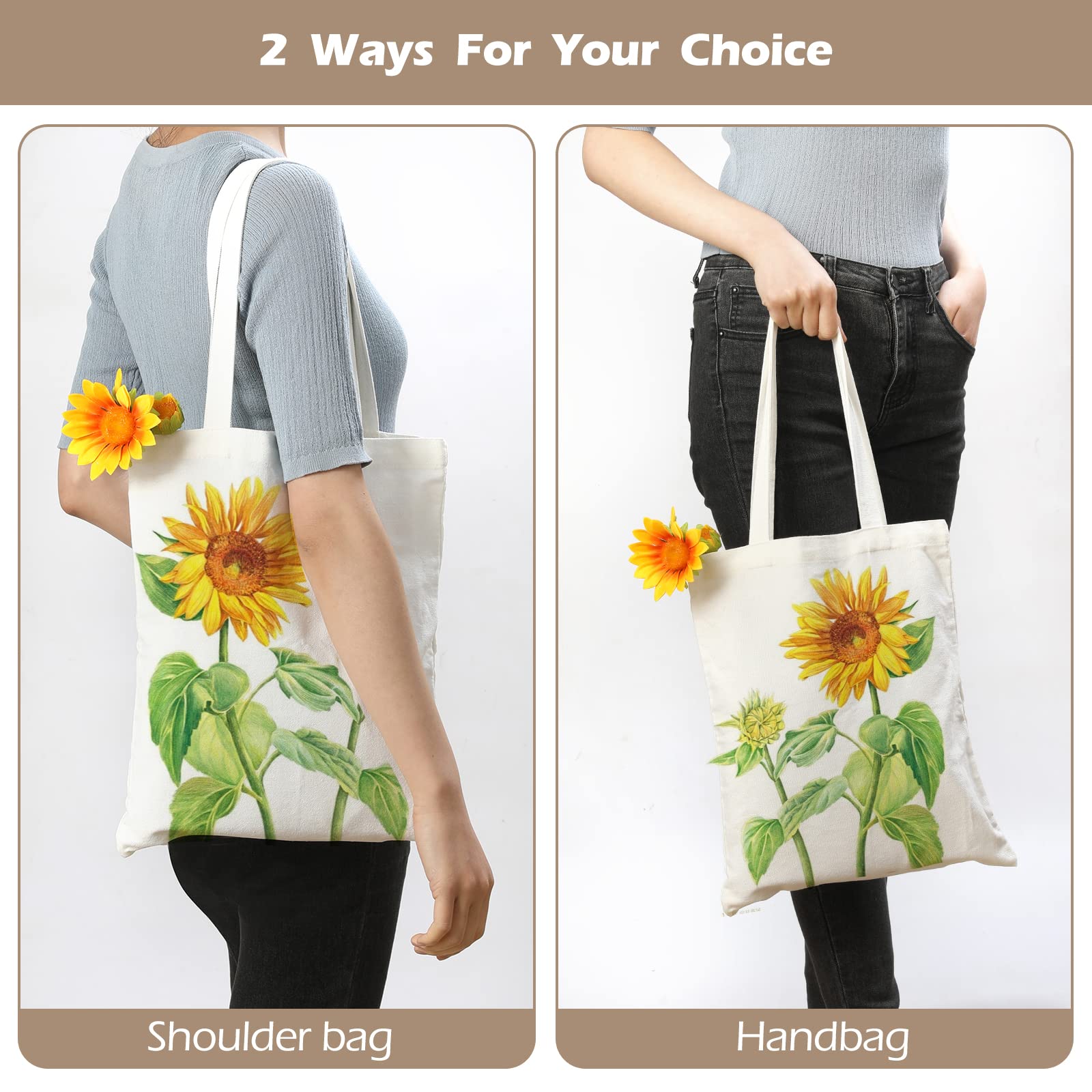 80 Pieces Sublimation Canvas Tote Bags - Bulk Blank DIY Tote Bags for Sublimation Printing, Grocery Shopping & Custom Crafts (White) | Perfect for Personalized Gifts, Promotional Events & Eco-Friendly Shopping