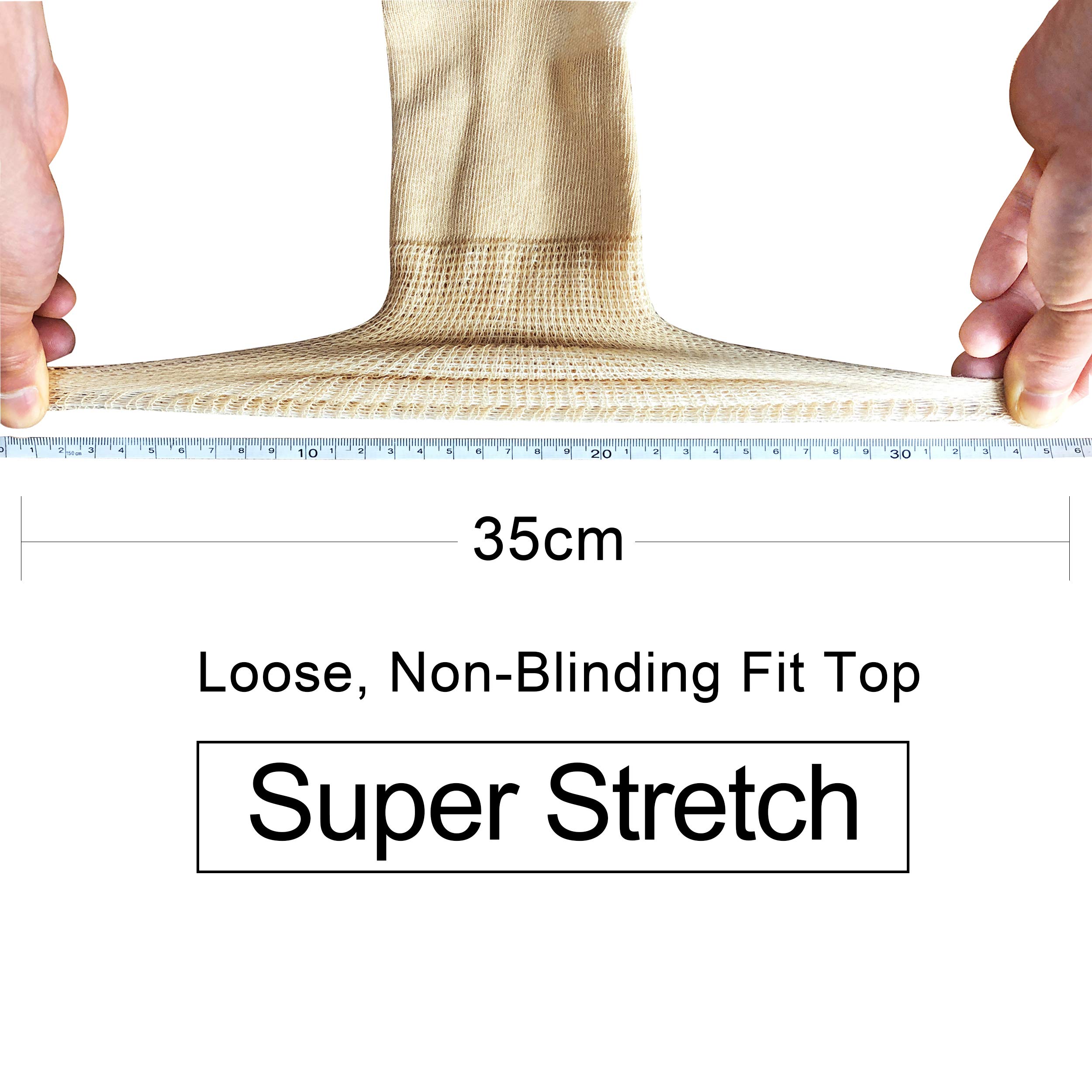 Diabetic Socks for Men & Women - Non-Binding Top, Seamless Toe, Soft Thin Crew Socks for Circulation & Comfort - Ideal for Diabetes, Elderly & All-Day Wear