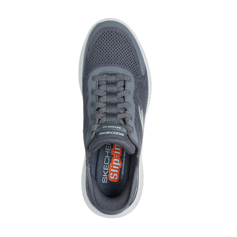 Men's Slip-On Bounder 20 - Comfortable Casual Shoes for Walking, Travel & Everyday Wear | Lightweight & Breathable Design for All-Day Comfort