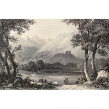 Aosta Valley Landscape Canvas Print AOSTA1 - Stunning Wall Art for Home & Office Decor