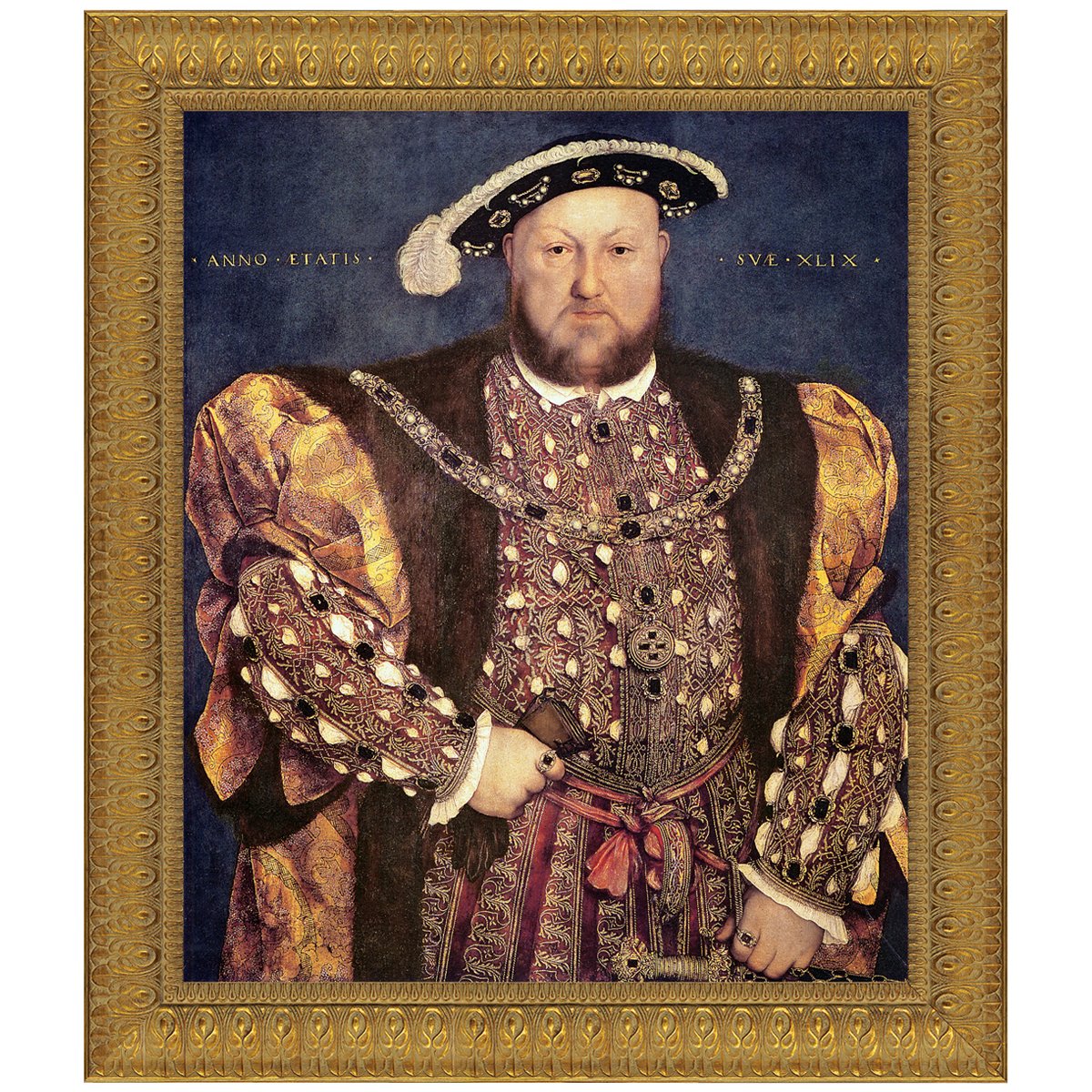 Design Toscano Hey VIII, 1540: Small Canvas Replica Painting - Perfect for Home Decor, Office Art & Renaissance Gift Ideas