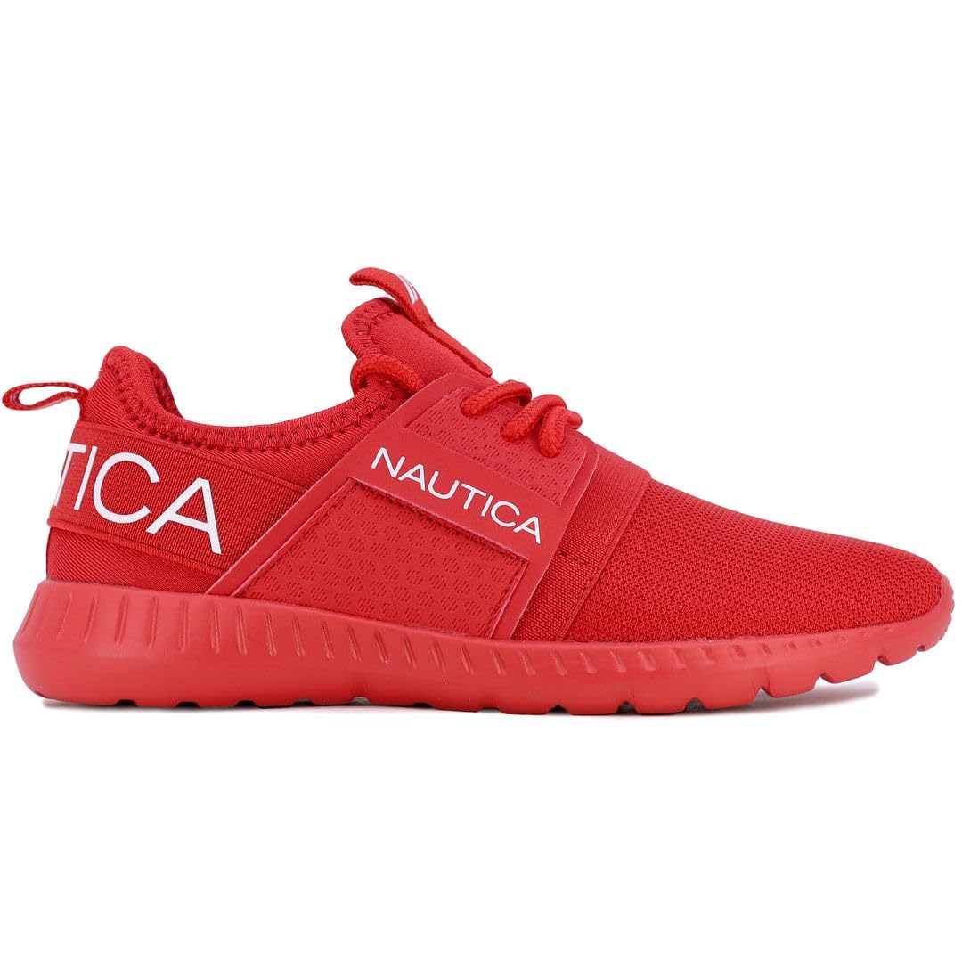 Nautica Kids Lace-Up Sneakers - Comfortable Running Shoes for Boys & Girls (Toddler/Youth) | Perfect for School, Playground & Daily Activities