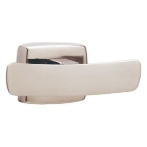 Bobrick B767 Double Surface Mounted Robe Hook - Heavy Duty Stainless Steel Bathroom Hook for Towels & Robes - Ideal for Home, Gym & Hotel Use