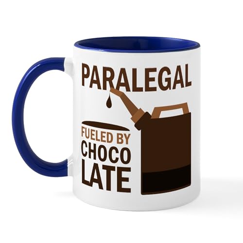 White/Navy Inside - Paralegal Gift Mug
