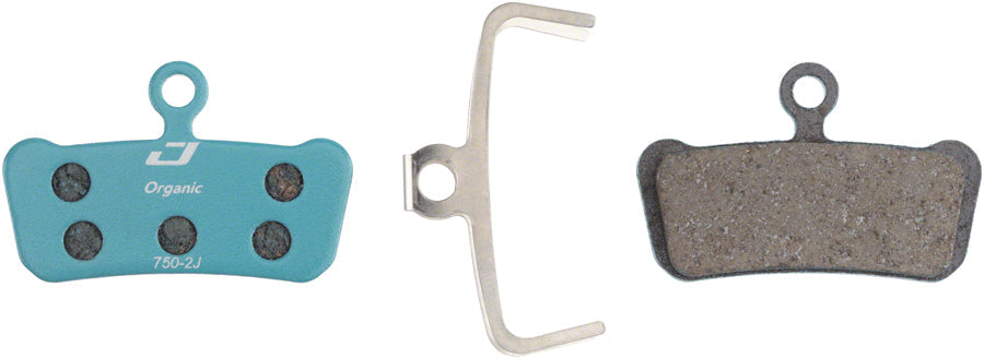 Jagwire Sport Organic Disc Brake Pads - Compatible with SRAM Guide RSC, RS, R & Avid Trail - High-Performance Braking for Mountain Bikes - Ideal for Trail Riding and Downhill Cycling