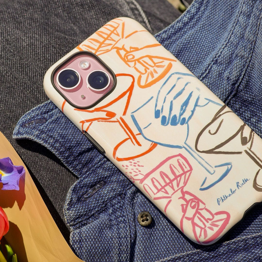 Cheers Multi Phone Case - Universal Protective Cover for iPhone, Samsung & More - Perfect for Travel, Work & Everyday Use