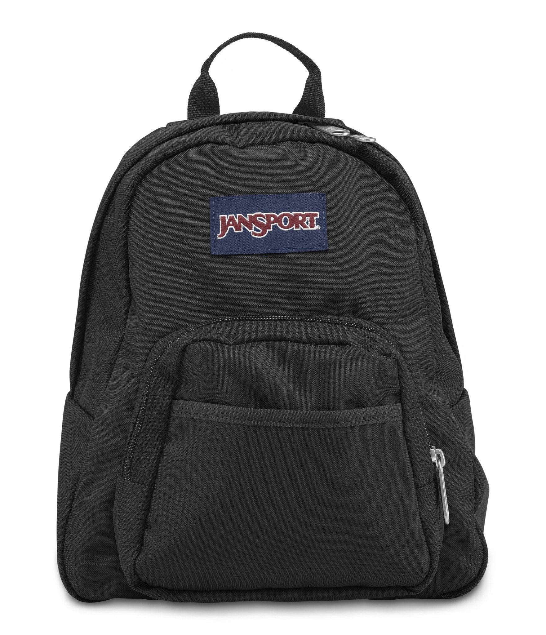 Jansport Half Pint Backpack - Lightweight Mini Backpack for School, Travel & Everyday Use | Durable Black Daypack for Students & Commuters