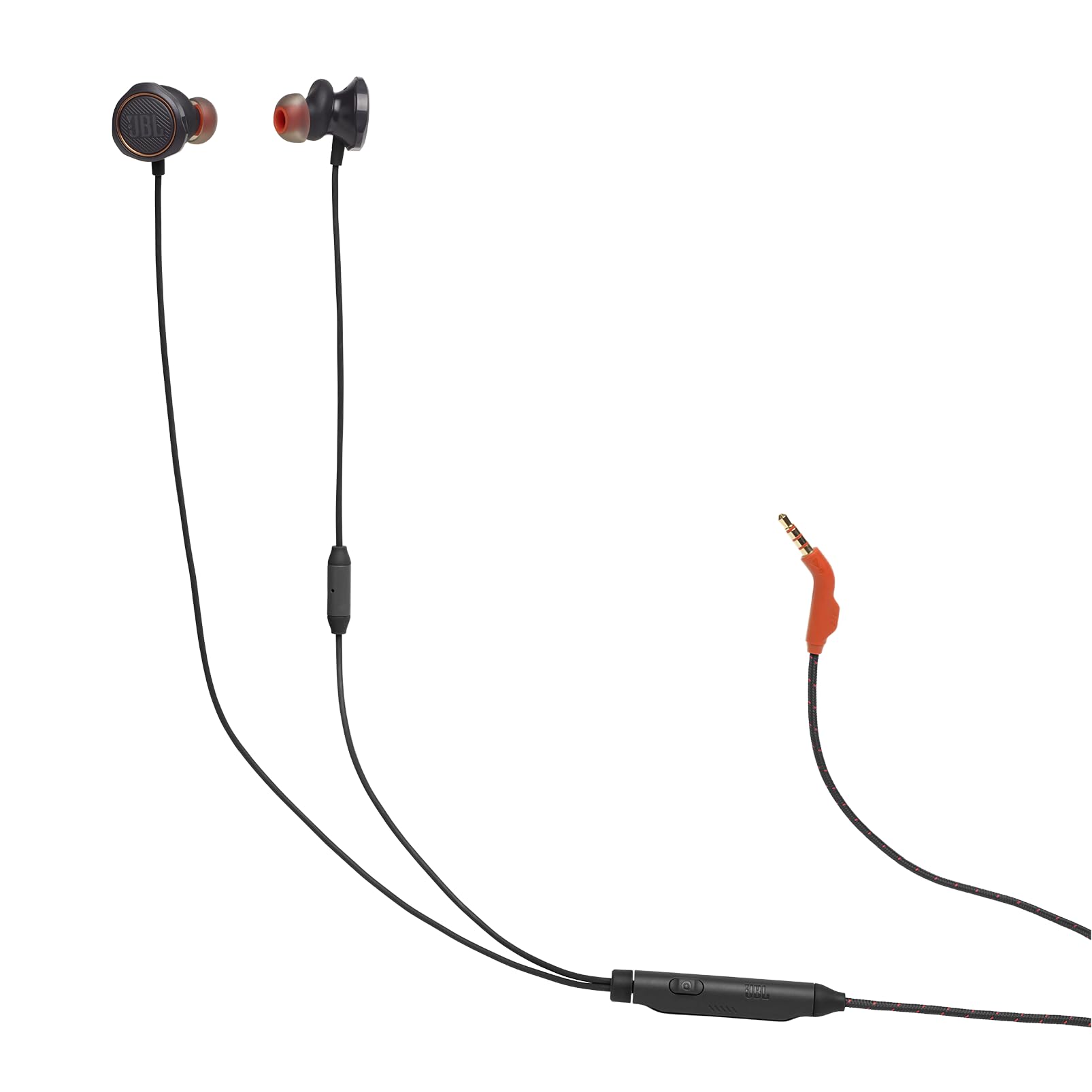 JBL Quantum 50 In-Ear Gaming Headset with Microphone - Black - Noise Cancelling for PC, PS5, Xbox & Mobile - Perfect for Competitive Gaming & Online Meetings