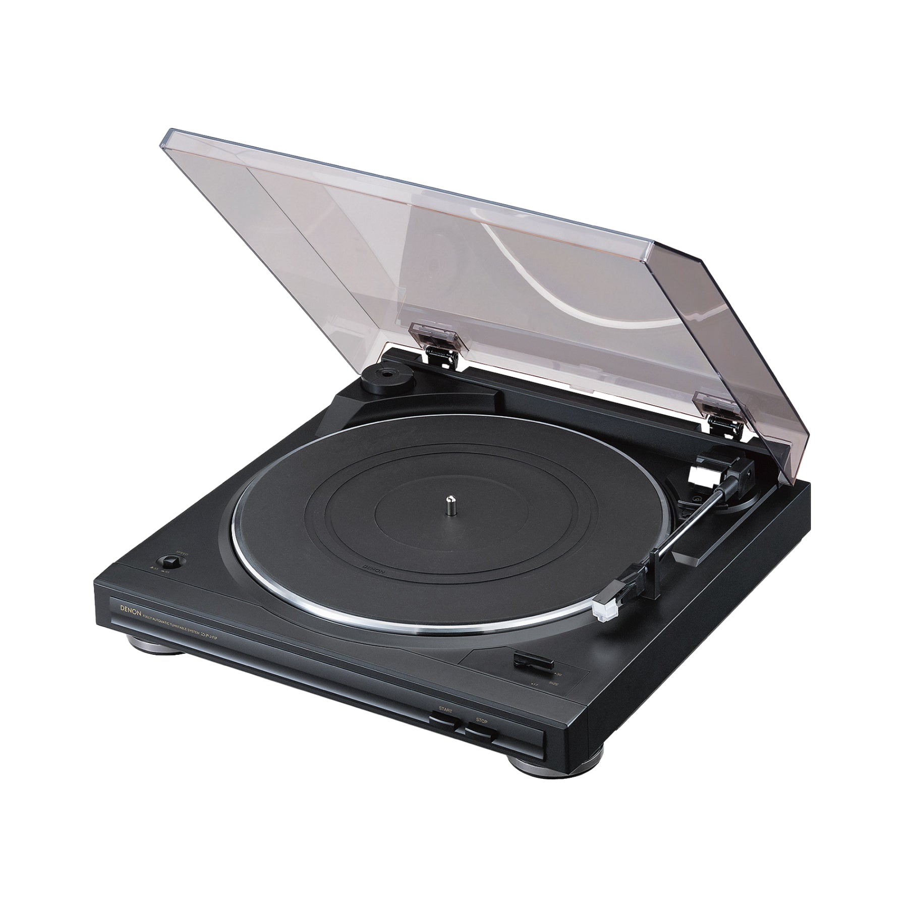 Denon DP-29F Belt Drive Turntable - Vinyl Record Player with Built-in Phono Preamp | Open Box Clearance | Perfect for Home Audio & Vinyl Collection Enthusiasts