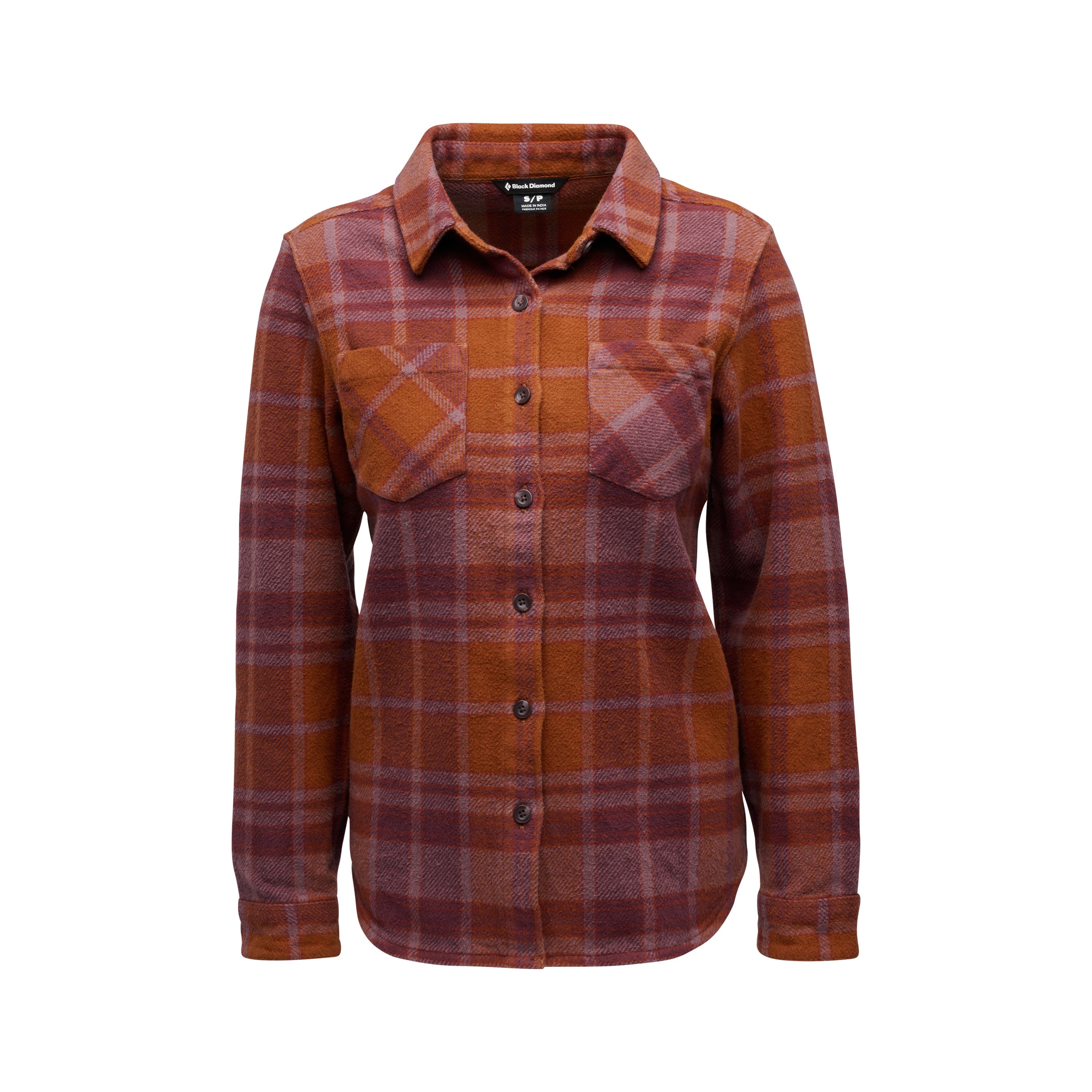 Women's Heavyweight Flannel Shirt - Soft & Warm Plaid Button-Up for Fall & Winter - Perfect for Outdoor Adventures, Camping & Casual Wear