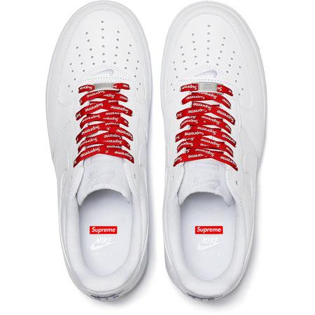 Supreme x Nike Air Force 1 '07 White Sneakers - Men's & Women's Basketball Shoes for Streetwear & Casual Outfits