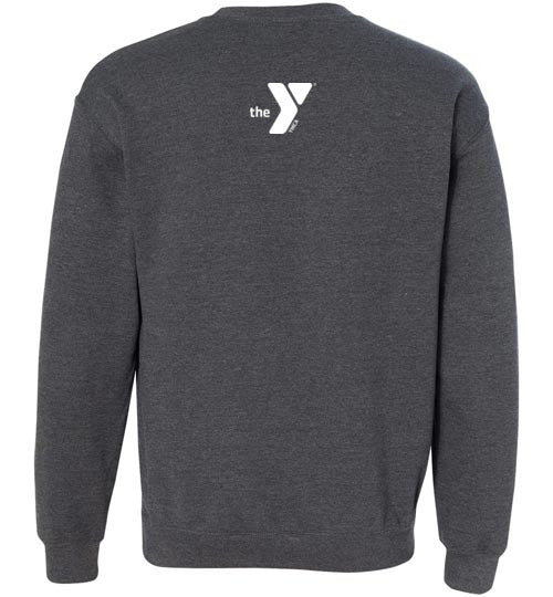 Minikani 2 Sided Reversible Crewneck Sweatshirt for Men & Women - Soft Cotton Blend Pullover for Boating, Sailing & Outdoor Activities