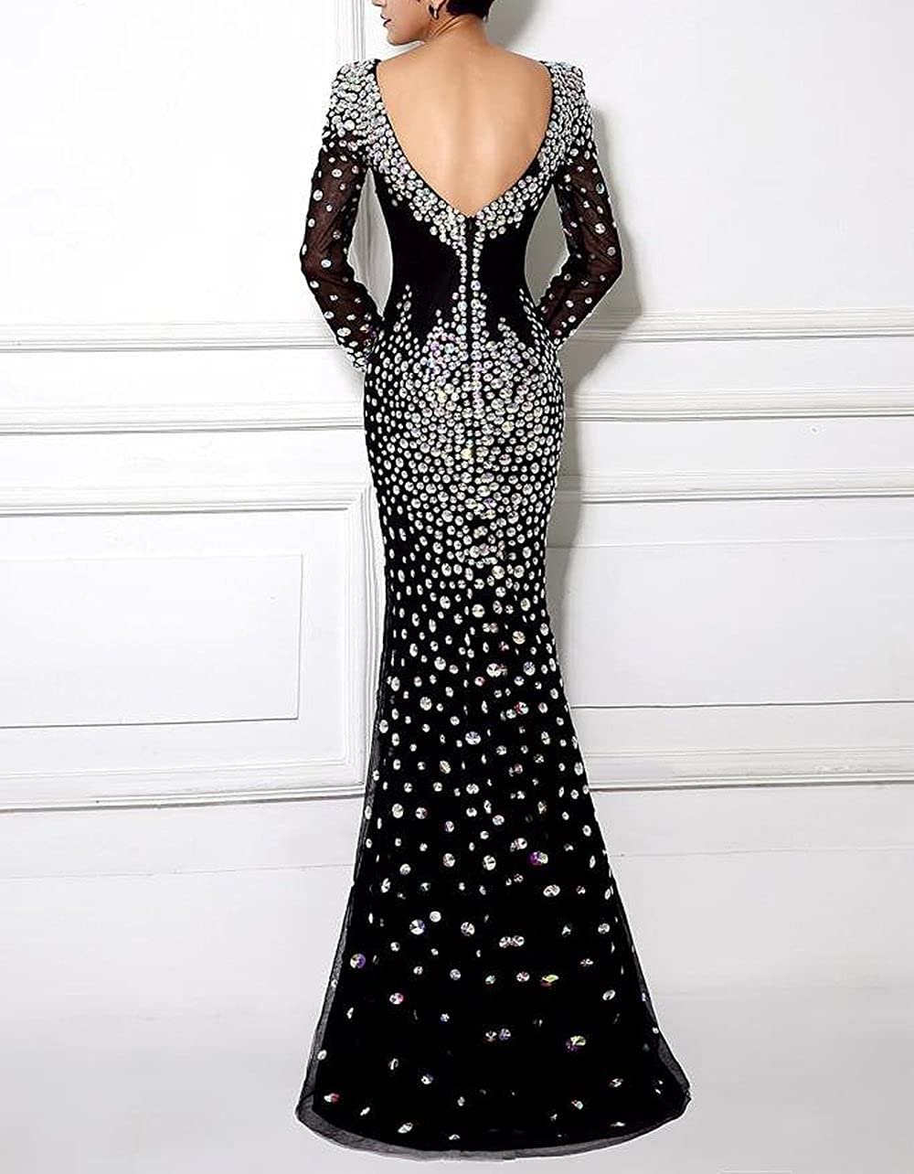 Elegant Beaded Mermaid Prom Dress - Sleeveless Formal Evening Gown for Homecoming, Wedding & Special Occasions
