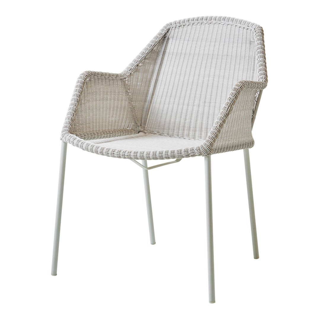 Breeze Outdoor Dining Chair - 4 Legs Patio Furniture for Garden, Backyard, and Poolside Relaxation