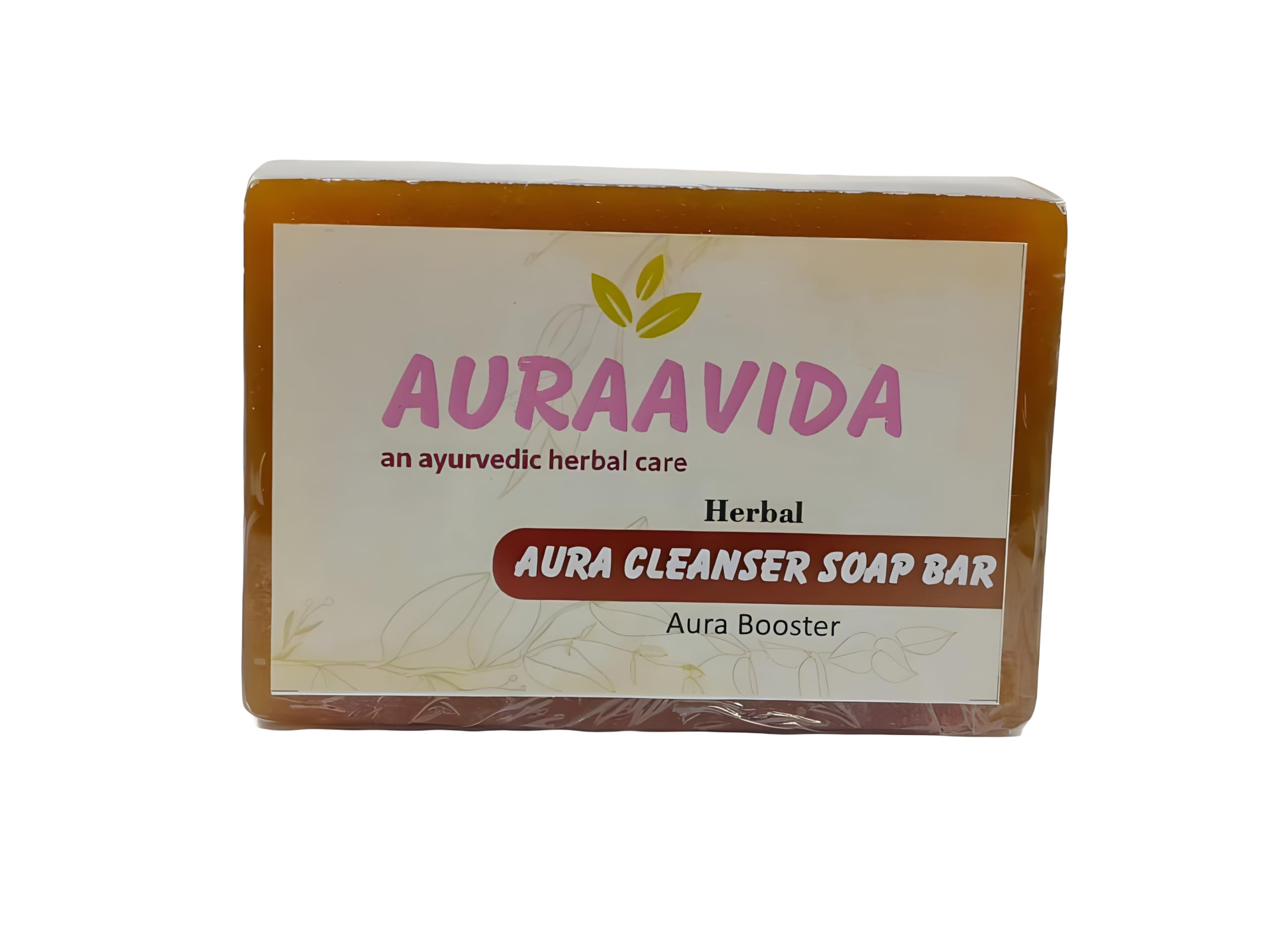 Auraavida Herbal Aura Cleanser & Aura Booster Soap Bar - Natural Energy Cleansing for Mind, Body & Spirit - Perfect for Meditation, Yoga & Spiritual Practices