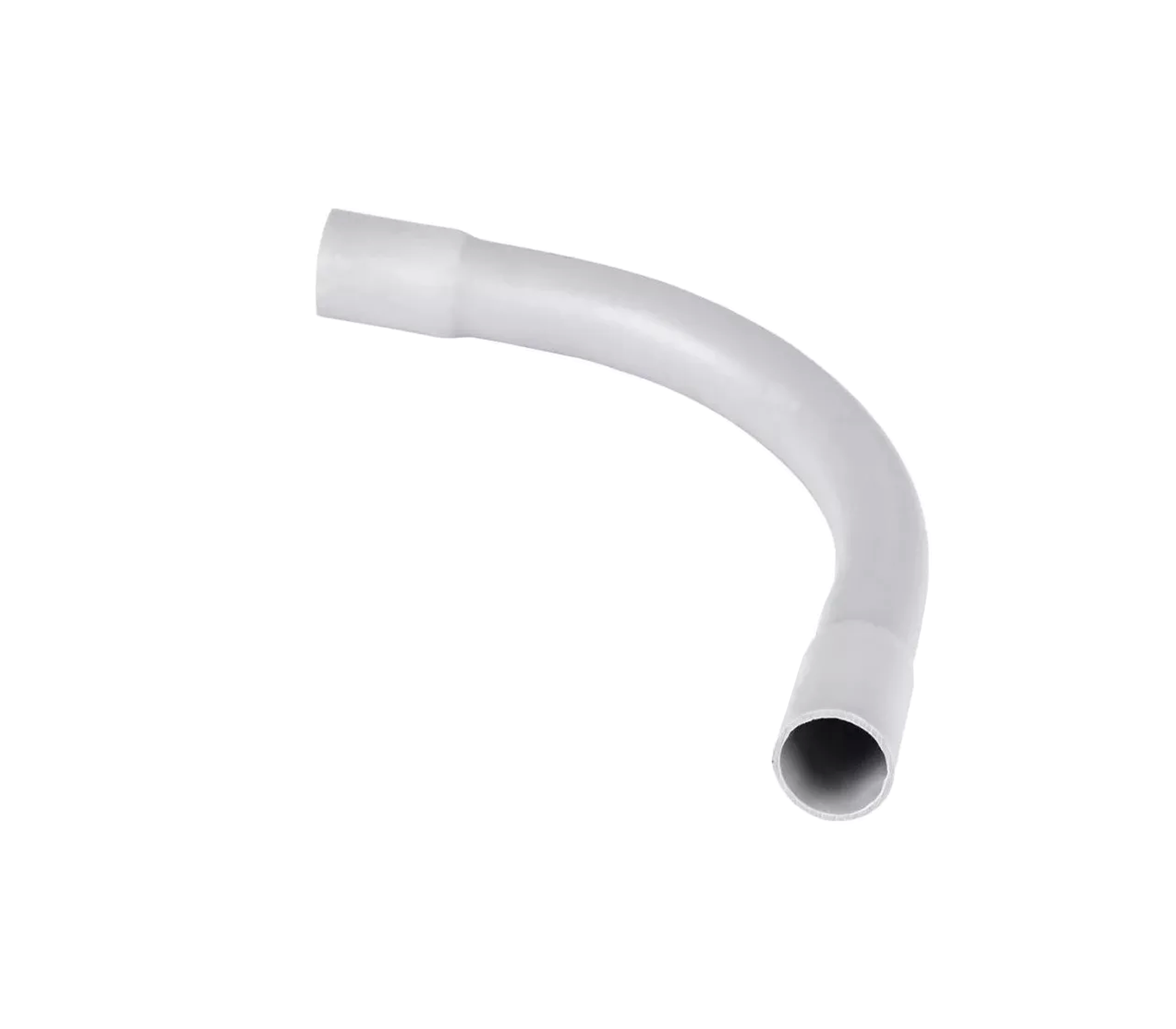 Curved Conduit for Chemical Containment - Durable & Flexible Chemical-Resistant Piping for Industrial & Laboratory Use