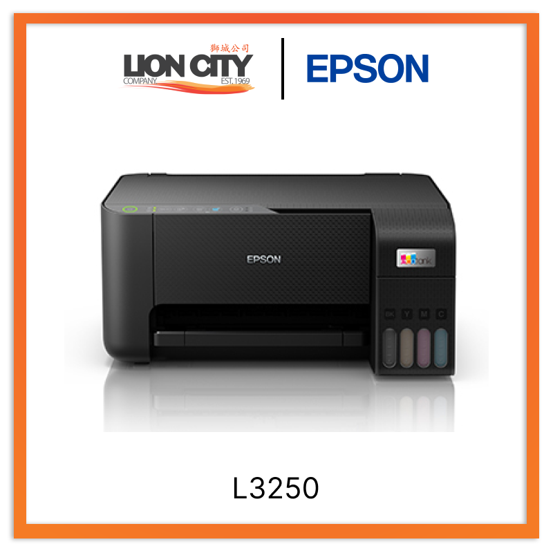 Epson EcoTank L3250 Wireless All-in-One Ink Tank Printer for Home & Office | High-Quality Printing, Copying & Scanning | Perfect for Remote Work & School Projects