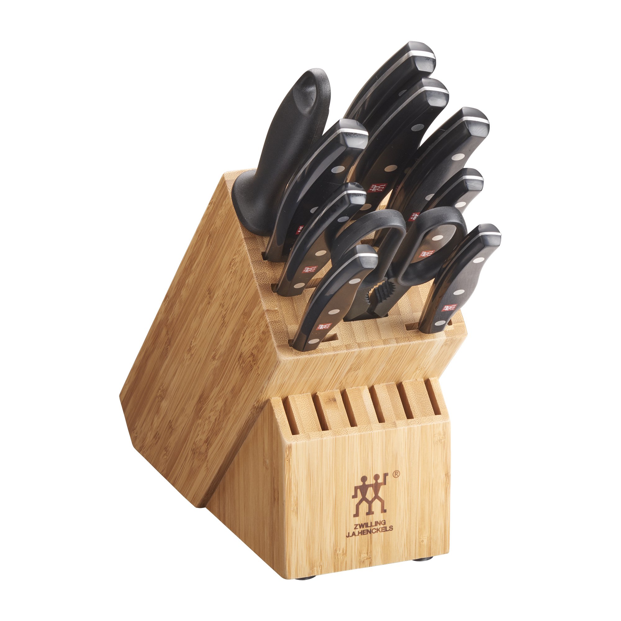 ZWILLING Twin Signature 11-Piece German Knife Set with Block - Razor-Sharp Professional Kitchen Knives Made in Germany | High-Performance Special Formula Steel | Dishwasher Safe | Perfect for Home Chefs, Cooking Enthusiasts & Professional Kitchens