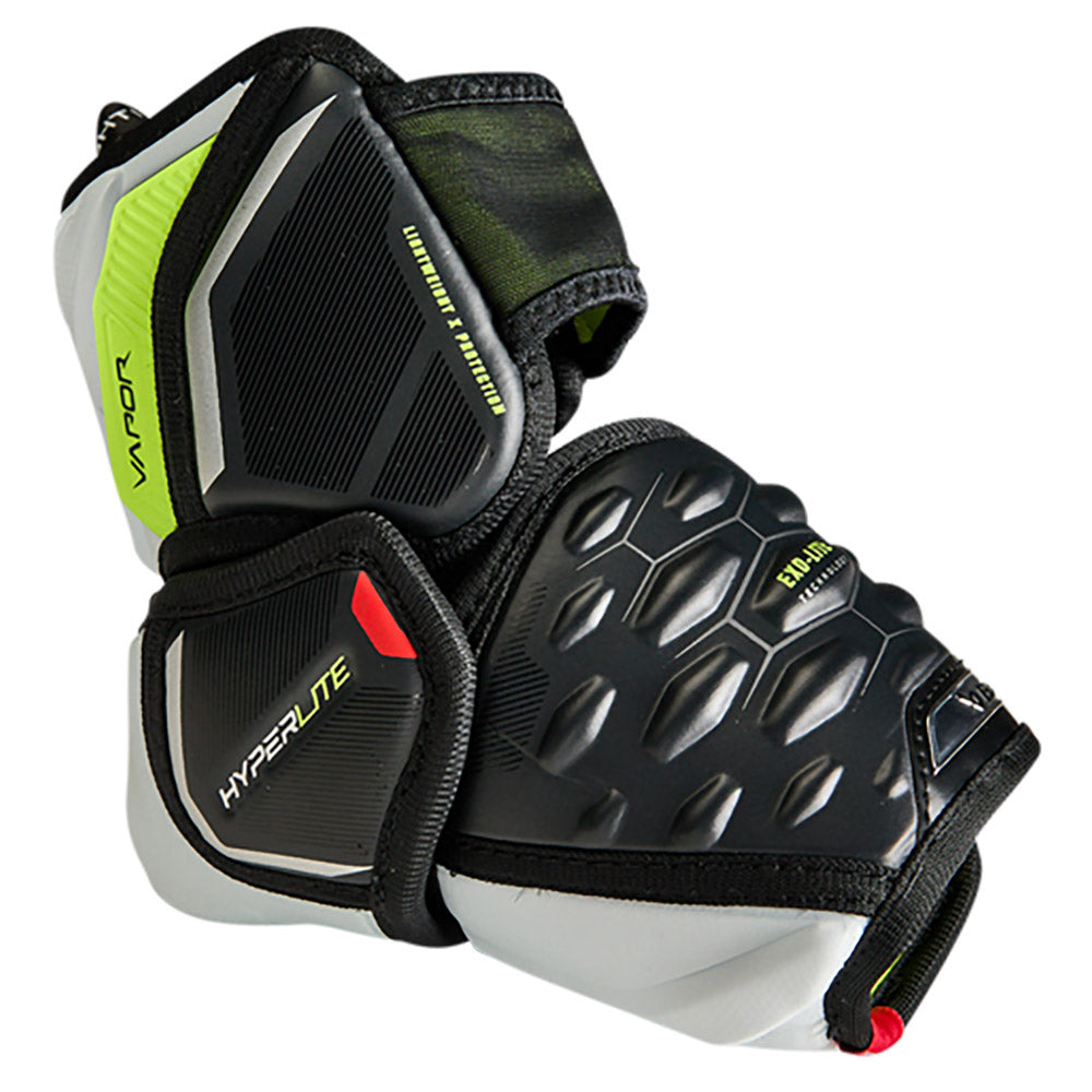 Bauer Vapor HyperLite Junior Ice Hockey Elbow Pads - Youth Protective Gear for Ice Skating & Hockey Practice - Lightweight & Durable Elbow Guards for Kids