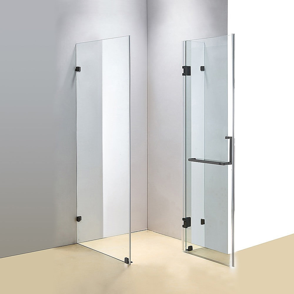 Frameless 10mm Glass Shower Screen 43.3