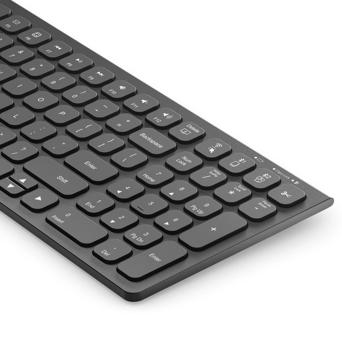 Echelon USB C Rechargeable Wireless Mouse and Keyboard Combo for Windows - Compact Design for Home, Office & Travel Use