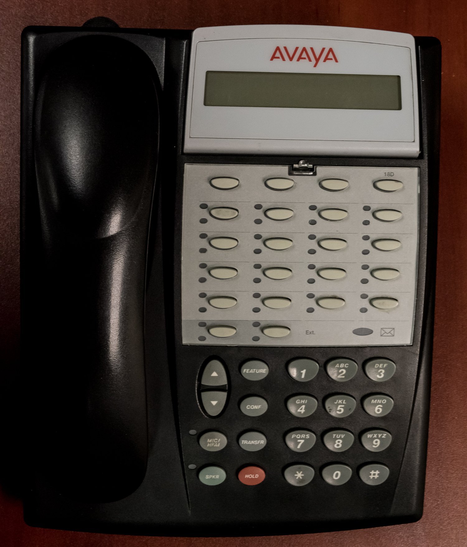 Refurbished Avaya Partner 18D Series 2 Business Phone - Black | VoIP Office Telephone System | Ideal for Small Business & Call Center Communications