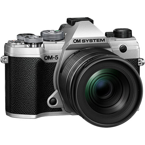 OM SYSTEM OM-5 Mirrorless Camera - 20MP, 4K Video, Weatherproof - Perfect for Travel, Vlogging & Outdoor Photography