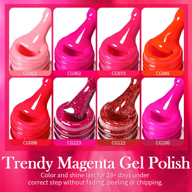 Silky White Series Red Gel Nail Polish 10ml - Long Lasting & High Gloss for Professional & DIY Manicures - Perfect for Parties, Weddings & Special Occasions