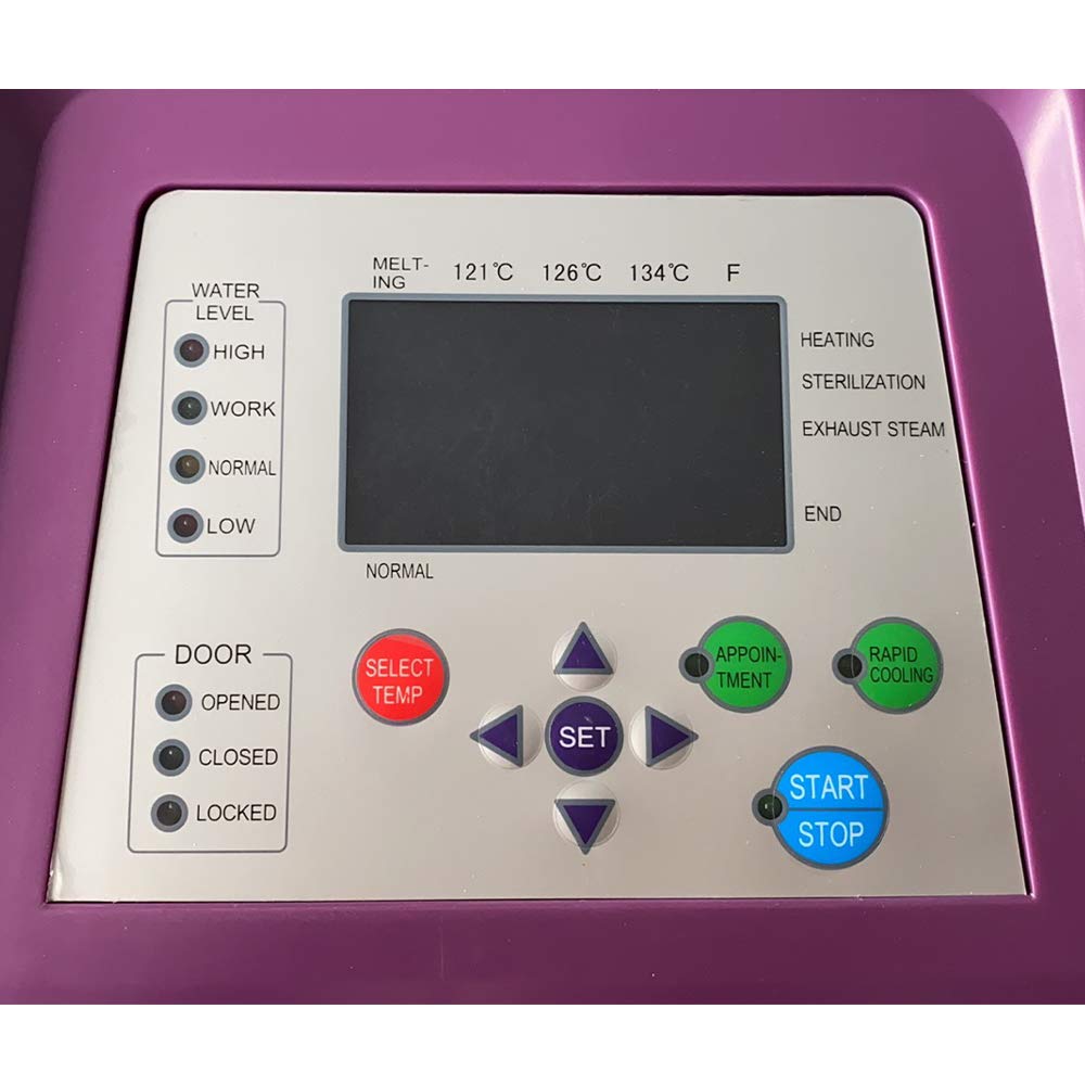 75L High Pressure Steam Sterilizer - Vertical Scientific Electric Autoclave with Anti-Scald Stainless Steel Shell | Fast US Shipping | Perfect for Medical, Dental, Laboratory & Tattoo Equipment Sterilization
