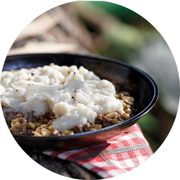Happy Yak Shepherd's Pie - Premium Frozen Comfort Food | Traditional British Meat Pie with Beef & Vegetables | Easy Microwave or Oven Meal for Family Dinners & Weeknight Comfort Food