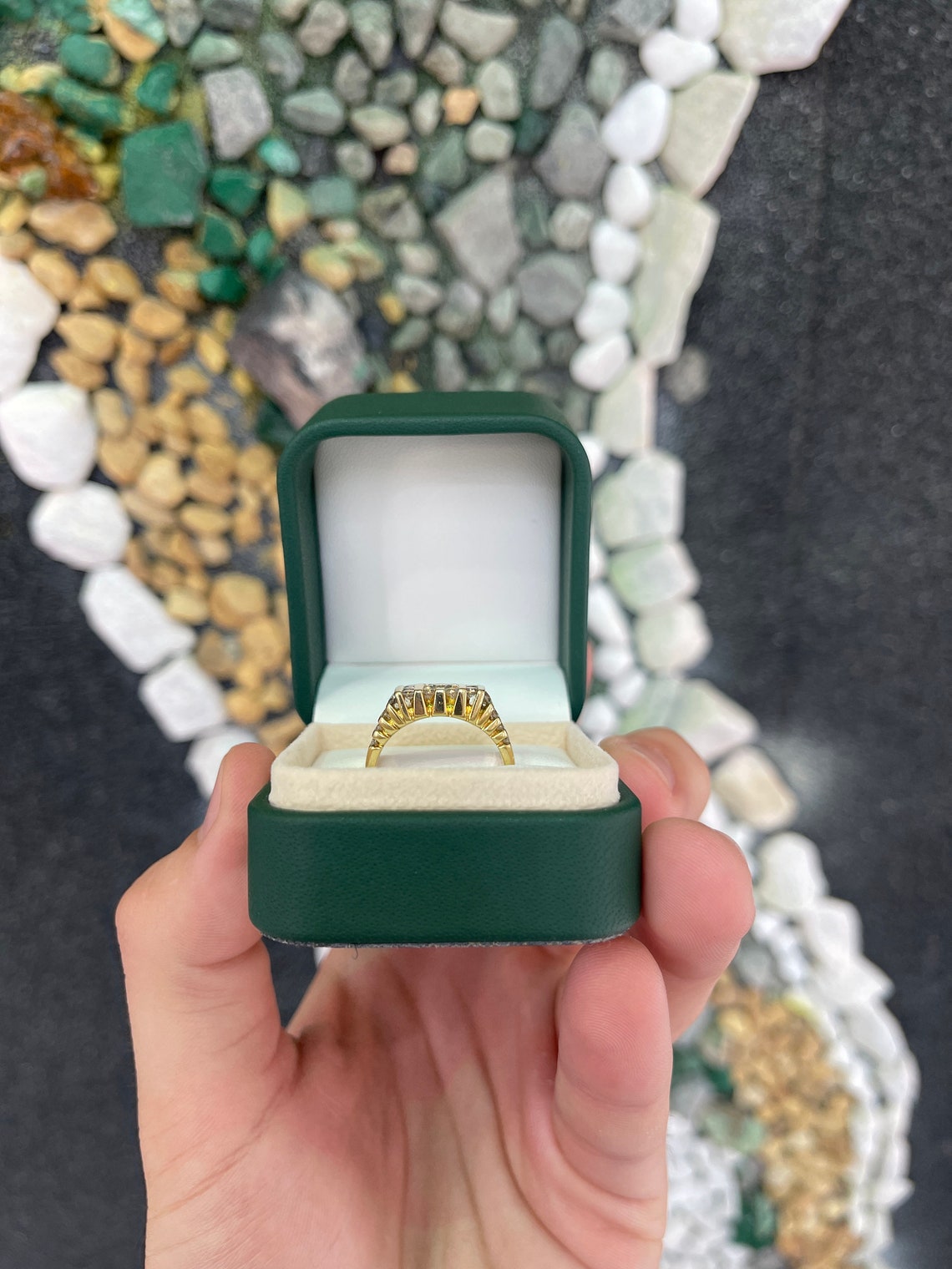 1.65tcw VVS Natural Diamond Cluster Round Cut 18K Solid Gold Men's Wedding Band Ring for Anniversary, Engagement & Special Occasion Gifts