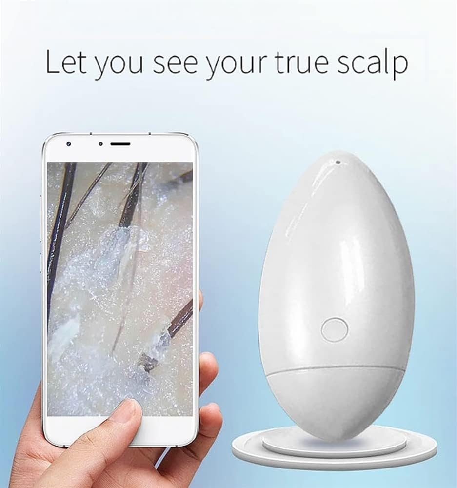 1080P HD WiFi Skin & Scalp Analyzer - Wireless Hair Follicle Detector for Barber Shops & Beauty Salons | Professional Skin Care Equipment for Facial & Scalp Analysis