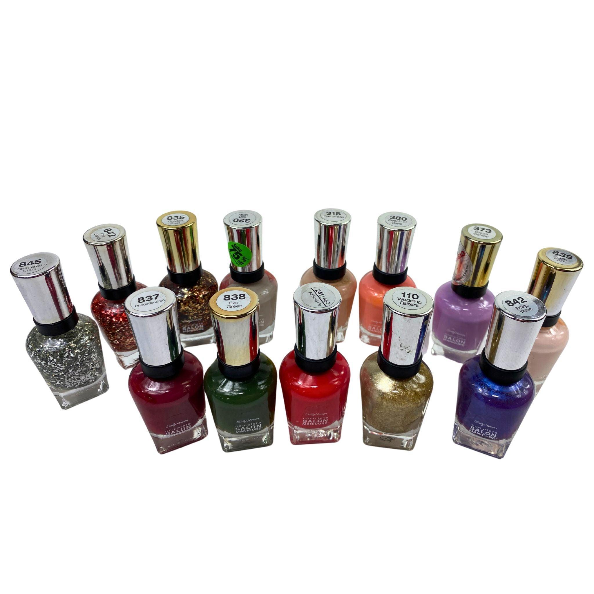 Sally Hansen Complete Salon Manicure Kit - 50 Piece Professional Nail Polish Set for At-Home Manicures & Pedicures - Perfect for DIY Nail Care, Gifts, and Salon-Quality Results