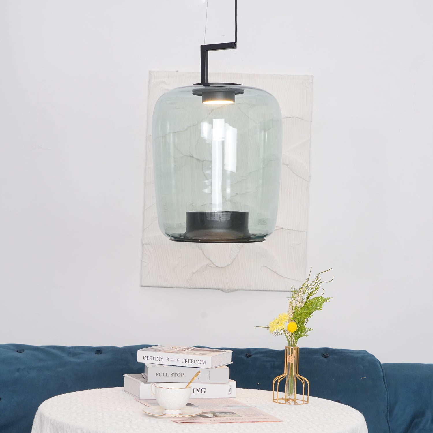 Modern Double Pendant Lamp - Adjustable Hanging Light Fixture for Kitchen Island, Dining Room, and Living Room Decor