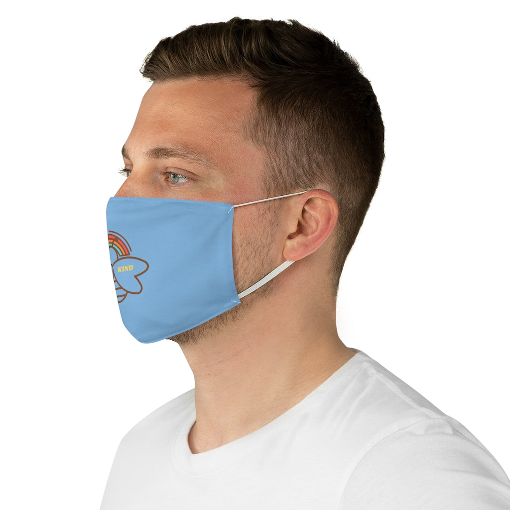 Bee Kind Fabric Face Mask - Reusable & Washable - Soft & Breathable for Daily Use - Perfect for Outdoor Activities, Travel, and Work