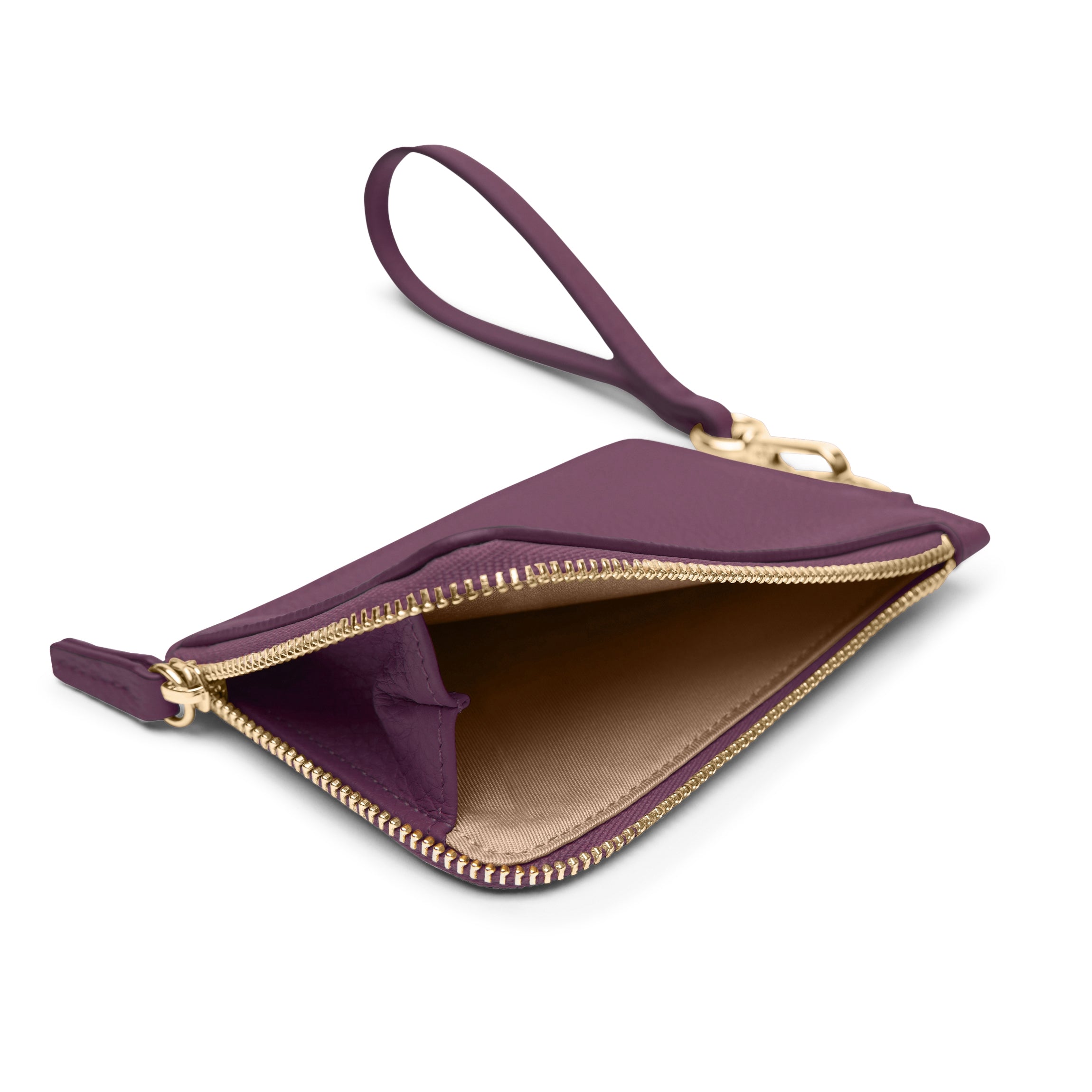 Devon Wristlet Wallet for Women - Deep Plum Crossbody Clutch with RFID Protection | Perfect for Parties, Travel & Everyday Use