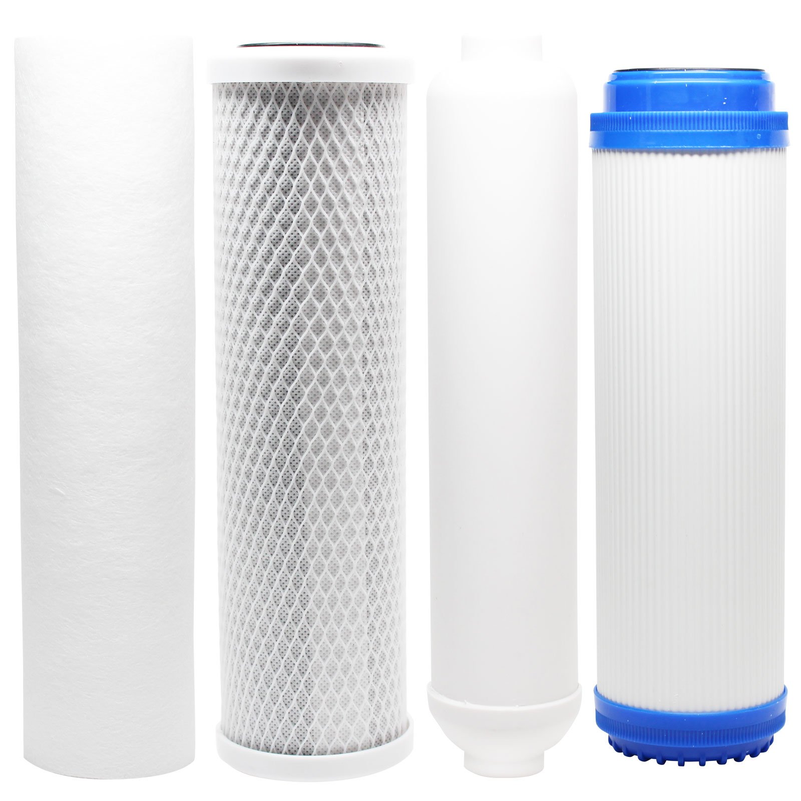 3-Pack Replacement Water Filter Kit for Expres Water RO5MXC Reverse Osmosis System - Carbon Block, PP Sediment, GAC & Inline Filters - Denali Pure Brand - Perfect for Home Drinking Water Purification & Under Sink Filtration