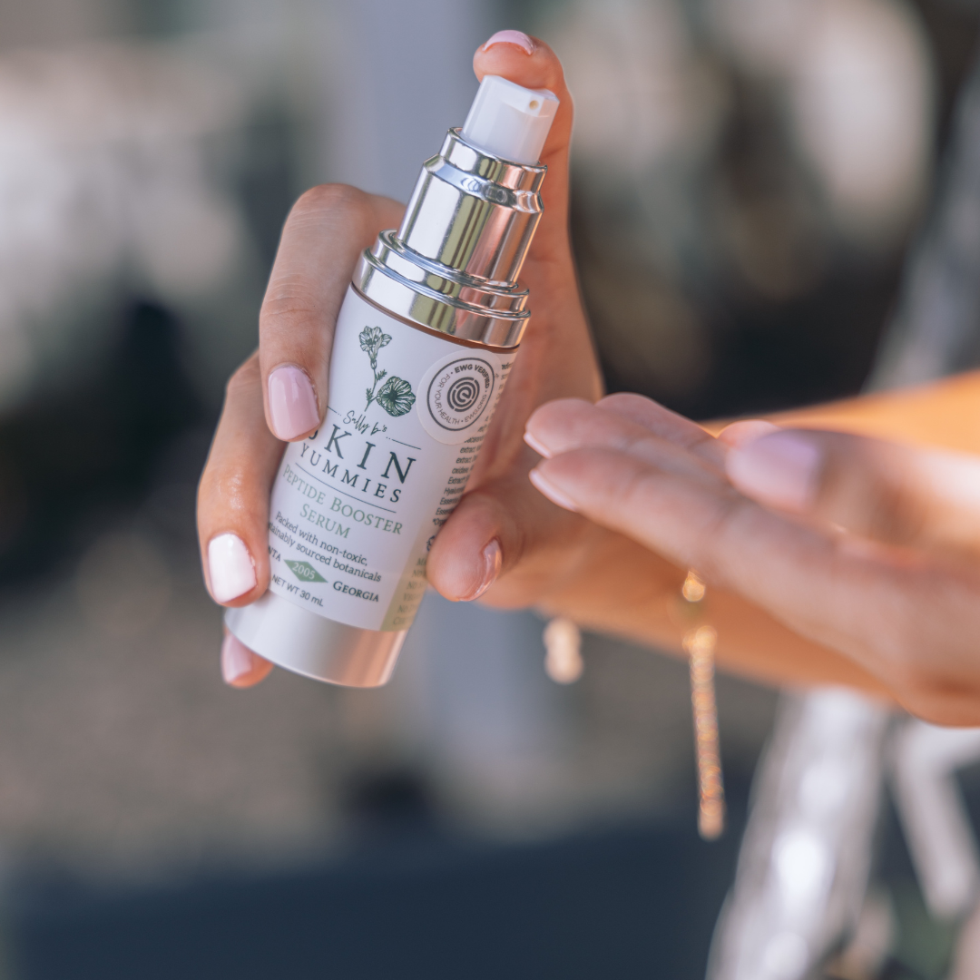 Best Peptide Serum for Firm & Healthy Skin - Anti-Aging Face Treatment for Wrinkles & Fine Lines - Perfect for Night & Day Skincare Routine