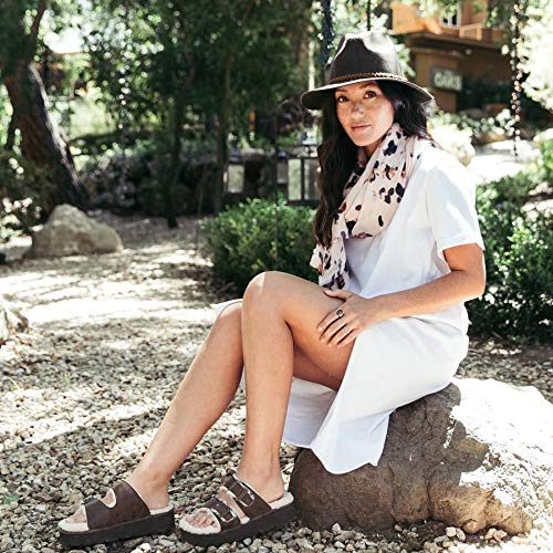 BEARPAW Women's Gianna Slide Sandals - Comfortable & Lightweight Summer Shoes for Women | Multiple Colors | Perfect for Beach, Pool & Casual Wear