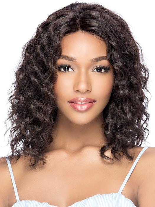 Atlantic Human Hair Lace Front Wig - Natural Looking 100% Human Hair Wigs for Women | Perfect for Daily Wear, Cosplay, and Special Occasions