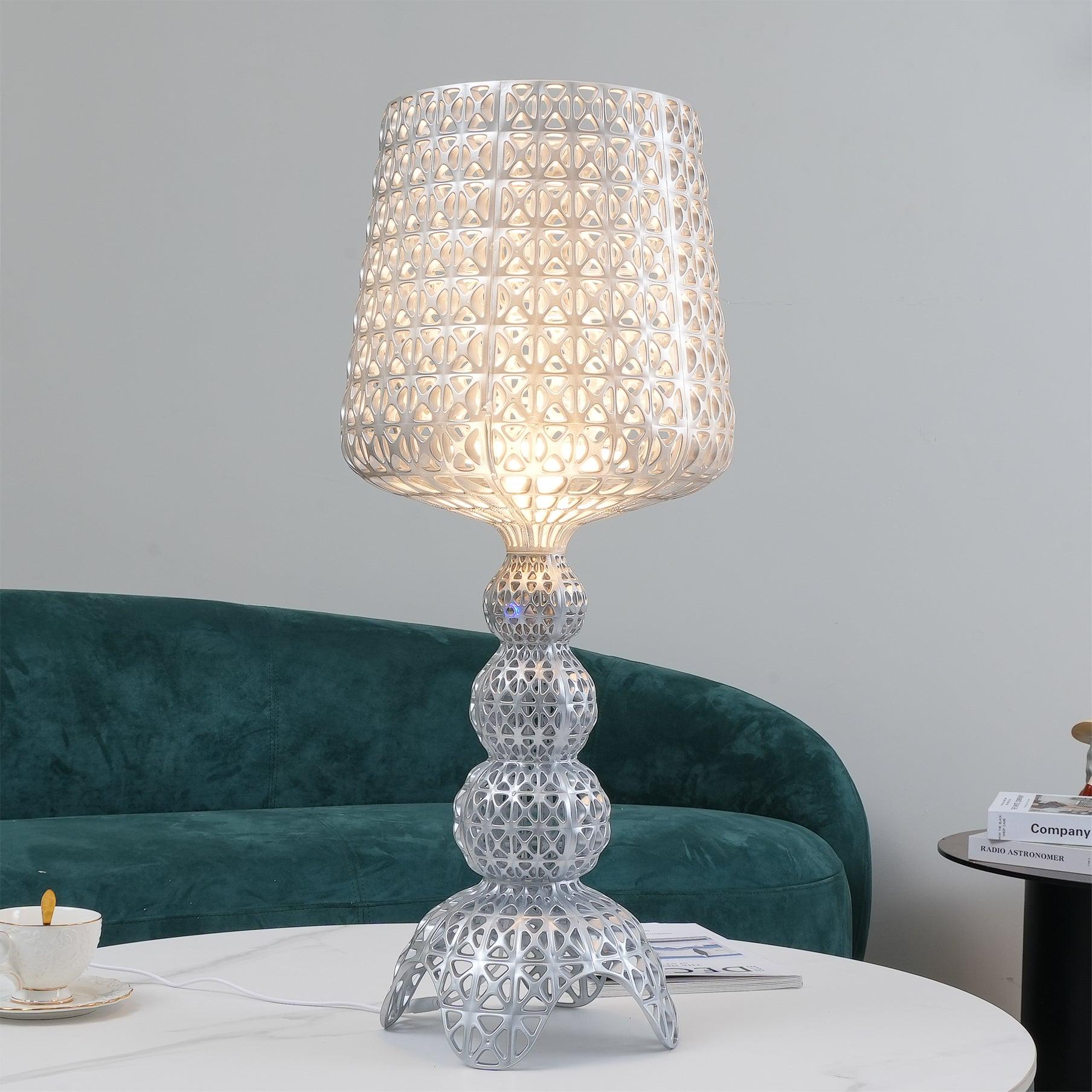 Stylish Kabuki Table Lamp - Modern LED Desk Light for Home Office, Living Room & Bedroom - Perfect for Reading, Working & Decor