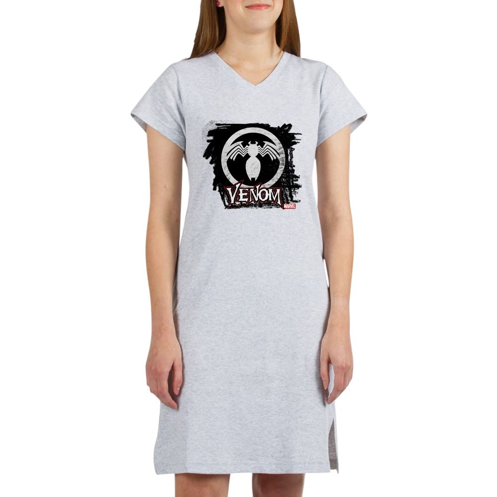 Venom Chalk Nightshirt for Men & Women | Soft & Comfortable Sleepwear | Perfect for Halloween, Cosplay & Lounge Wear